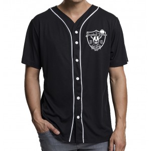 Dragstrip Clothing  Original Americana Baseball top  Baseball Furies Print